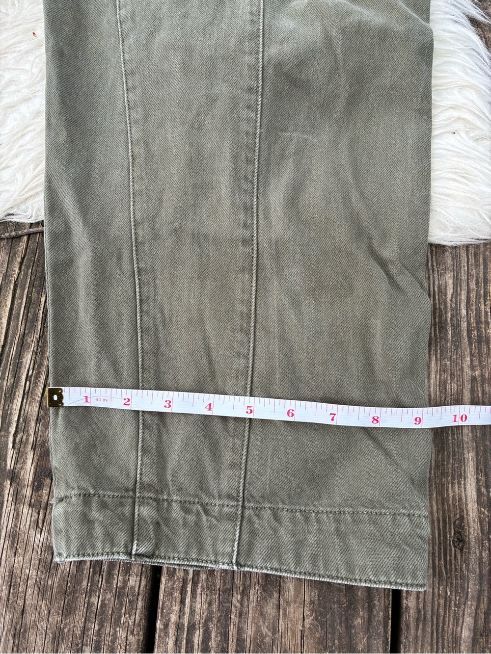 🌺FREE PEOPLE Denim overall pants 🌺 - Picture 7 of 9